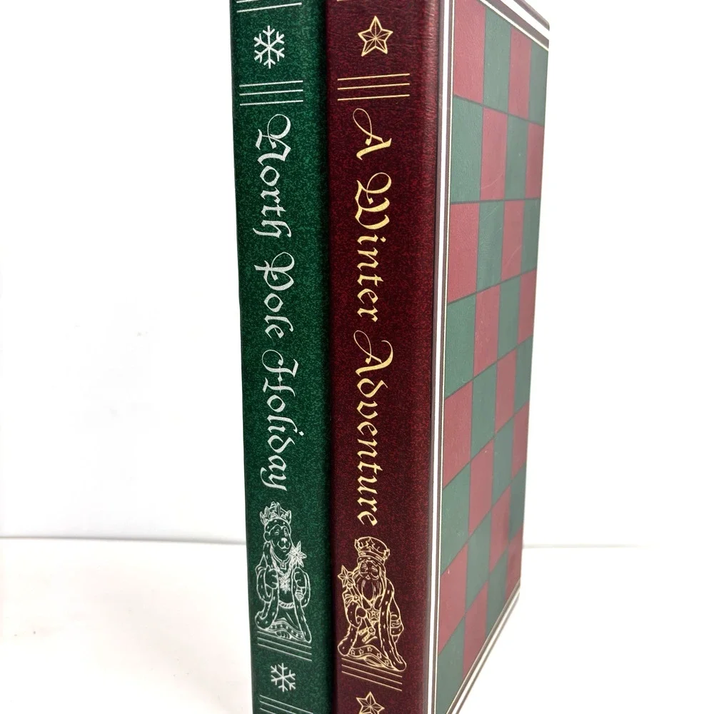 Vtg Hallmark 2004 Christmas Chess Set A Winter Adventure North Pole NEW w/ FLAW